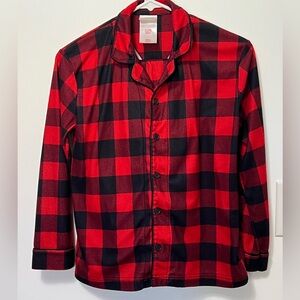 Wondershop buffalo check target two piece pajama youth size 10